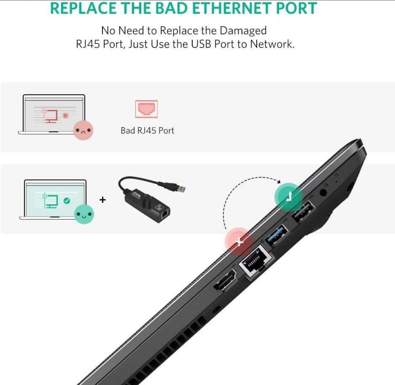 Miniatura 7 de CONVERTIDOR DE LAN – USB 3.0